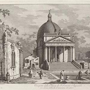 Prospetto della Chiesa di S. Simeone Appostolo, 1742. Creator: Joseph Wagner