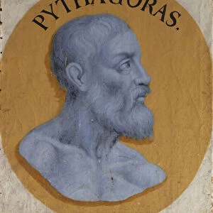 Pythagoras of Samos, c. 1650-1660. Creator: Sandrart, Joachim, von (1606-1688)