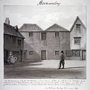 The Reverend Whitakers meeting house, Long Walk, Bermondsey, London, c1828. Artist