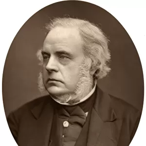 Right Hon John Bright, MP for Birmingham, 1876. Artist: Lock & Whitfield