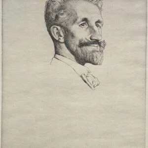Robert Bontine Cunningham Graham, 1898. Creator: William Strang (British, 1859-1921)