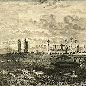 Ruins at Persepolis, 1890. Creator: Unknown
