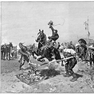 A Russian horse fair, 1894