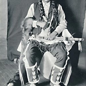 A Sahaptin Indian, 1912. Artist: Robert Wilson Shufeldt