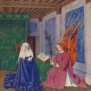 The Second Annunciation, c1455, (1939). Artist: Jean Fouquet