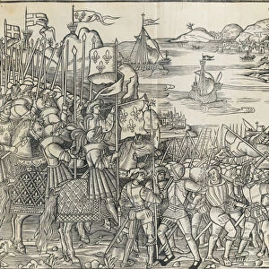 The siege of Constantinople. From: Peregrinatio in terram sanctam, 1486