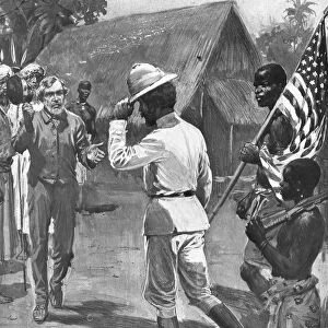 Sir Henry Morton Stanley meets David Livingstone, Africa, 1871