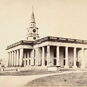 St. Johns Church, Calcutta, 1850s. Creator: Captain R. B. Hill