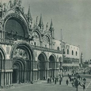 St Marks Basilica, Venice, Italy, 1927. Artist: Eugen Poppel