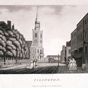 St Mary, Islington, London, 1792. Artist: William Ellis