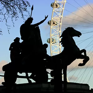 Statue of Boudicca, The London Eye, London