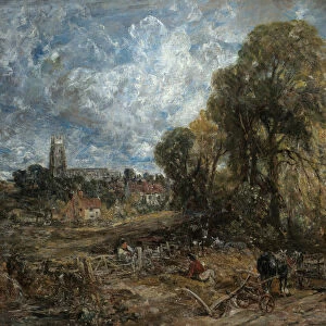 Stoke-by-Nayland, 1836. Creator: John Constable