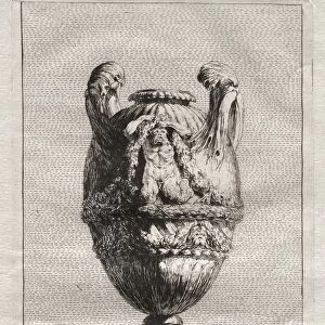 Suite of Vases: Plate 27, 1746. Creator: Jacques Francois Saly (French, 1717-1776)