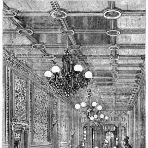 The Tea-Room, House of Commons, Westminster, London, 19th century