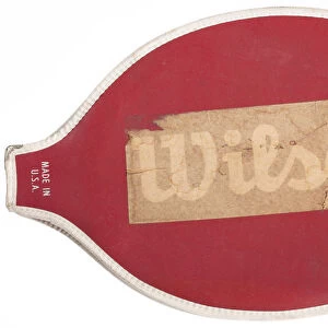 Tennis racket cover used by Althea Gibson, ca. 1960. Creator: Wilson Sporting Goods Co