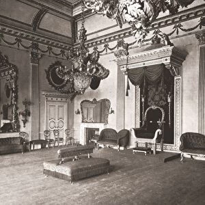 The Throne Room, Dublin Castle, Dublin, Ireland, 1894. Creator: Unknown