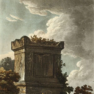 Tomb of Nero, plate 7 from the Ruins of Rome, published December 6, 1796
