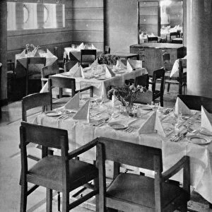 Part of the Tourist Dining Saloon, 1935