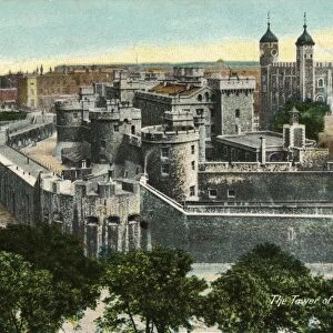 The Tower of London & Mint, London, c1910