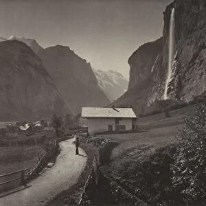 Valley of Lauterbrunnen, Switzerland (from the album Charbons de Braun- vues prises