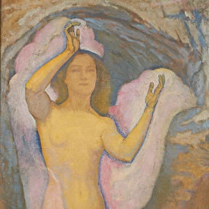 Venus in the Grotto III, 1916. Creator: Moser, Koloman (1868-1918)