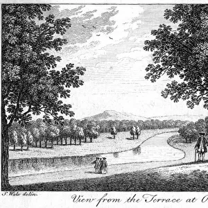 View from the Terrace at Oatland, 18th century. Artist: Francois Vivares