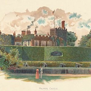 Walmer Castle, c1890. Artist: Charles Wilkinson