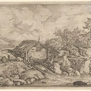 The Watermill, 17th century. Creator: Allart van Everdingen