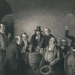 The Wine Commission, mid 19th century. Creator: AH Payne