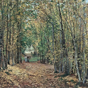 The Woods at Marly, 1871. Artist: Pissarro, Camille (1830-1903)