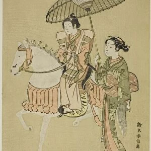 The Young Horseman, c. 1766 / 67. Creator: Suzuki Harunobu