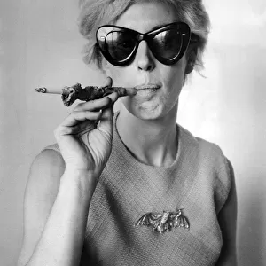 American fashion designer Tiger Morse - 1964