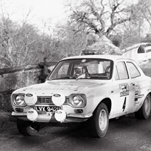 1972 Daily Mirror RAC Rally. York, England. 2nd - 3rd December 1972