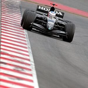 Formula One Testing: Jenson Button BAR Honda 006 concept car