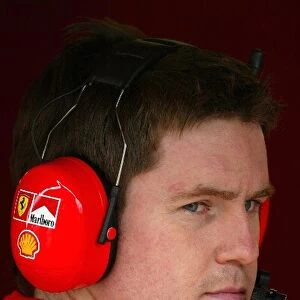 Formula One Testing: Rob Smedley has left Jordan to become Luca Badoers engineer at Ferrari