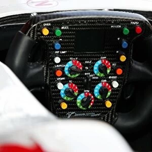 Formula One World Championship: Toyota TF106 steering wheel