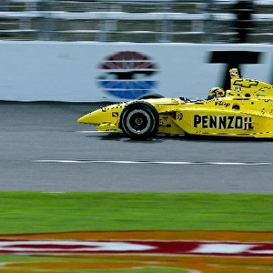 Indy Racing League: Sam Hornish Jnr. Pennzoil Panther Dallara Chevrolet qualified eighth