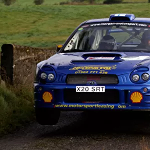 Tapio Laukkanen/Ilka Riipinen. Ulster Rally 2003, 5th - 6th September 2003. World Copyright Jakob Ebrey/LAT Photographic