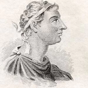 Antiochus I Soter C324 - 261 Bc King Of The Hellenistic Seleucid Empire From The Book Crabbs Historical Dictionary Published 1825