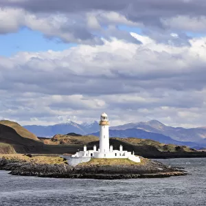 Lismore Lighthouse, Island of Lismore, Argyll and Bute, Inner Hebrides, Scotland, UK