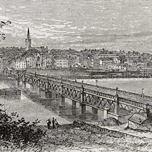 Londonderry, Northern Ireland In The Late 19Th Century. From Our Own Country Published 1898