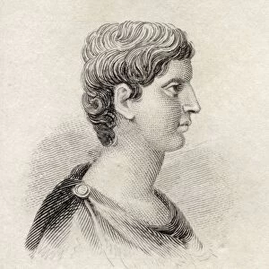 Marcus Antonius 83Bc - 30Bc Aka Mark Antony Roman Politician And General From The Book Crabbs Historical Dictionary Published 1825