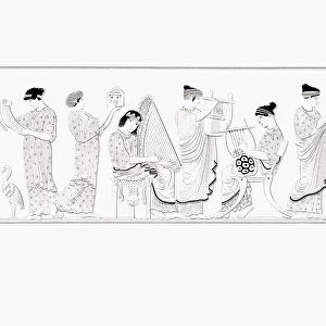 The nine Muses of Greek mythology