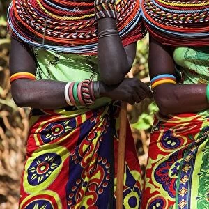 Samburu Women Dancing; Kenya