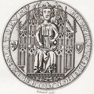 Seal Of Edward Balliol, C. 1283