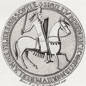 Seal Of Henry Of Scotland, 1114