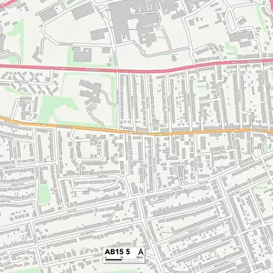 Aberdeen AB15 5 Map