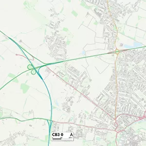 Cambridge CB3 0 Map