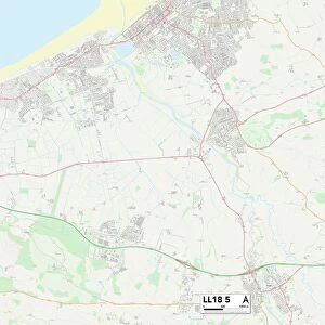 Conwy LL18 5 Map