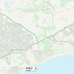 Cornwall PL25 3 Map